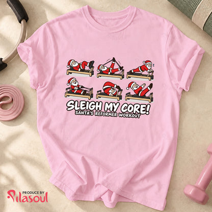Santa Pilates T-Shirt