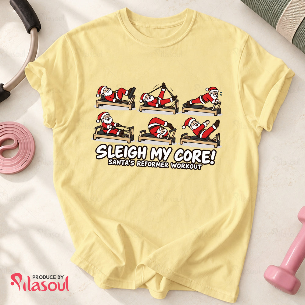 Santa Pilates T-Shirt