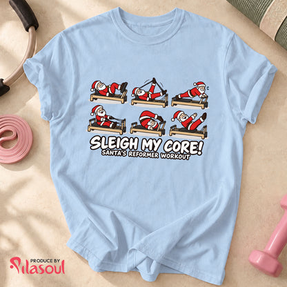 Santa Pilates T-Shirt