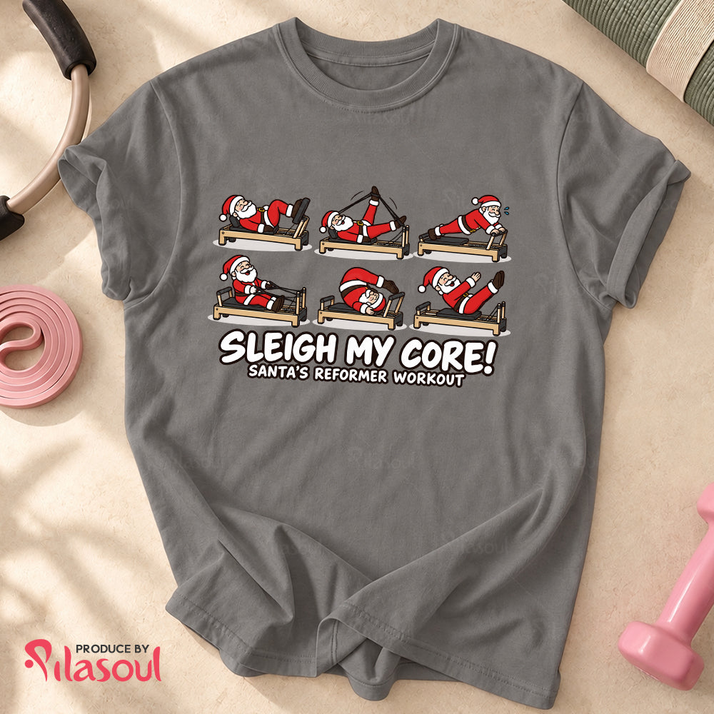 Santa Pilates T-Shirt