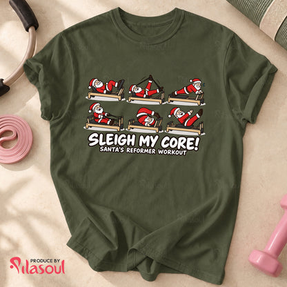 Santa Pilates T-Shirt