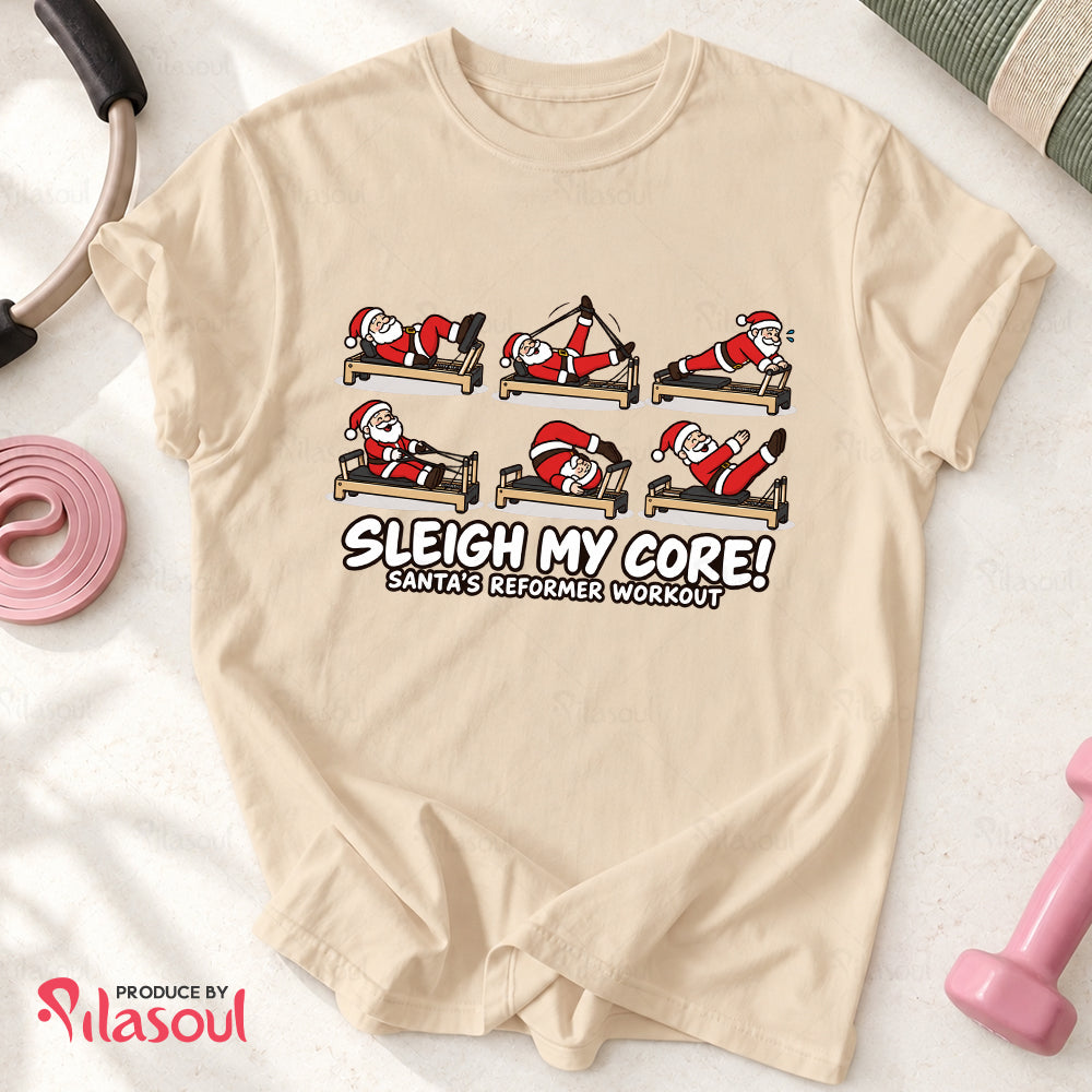 Santa Pilates T-Shirt