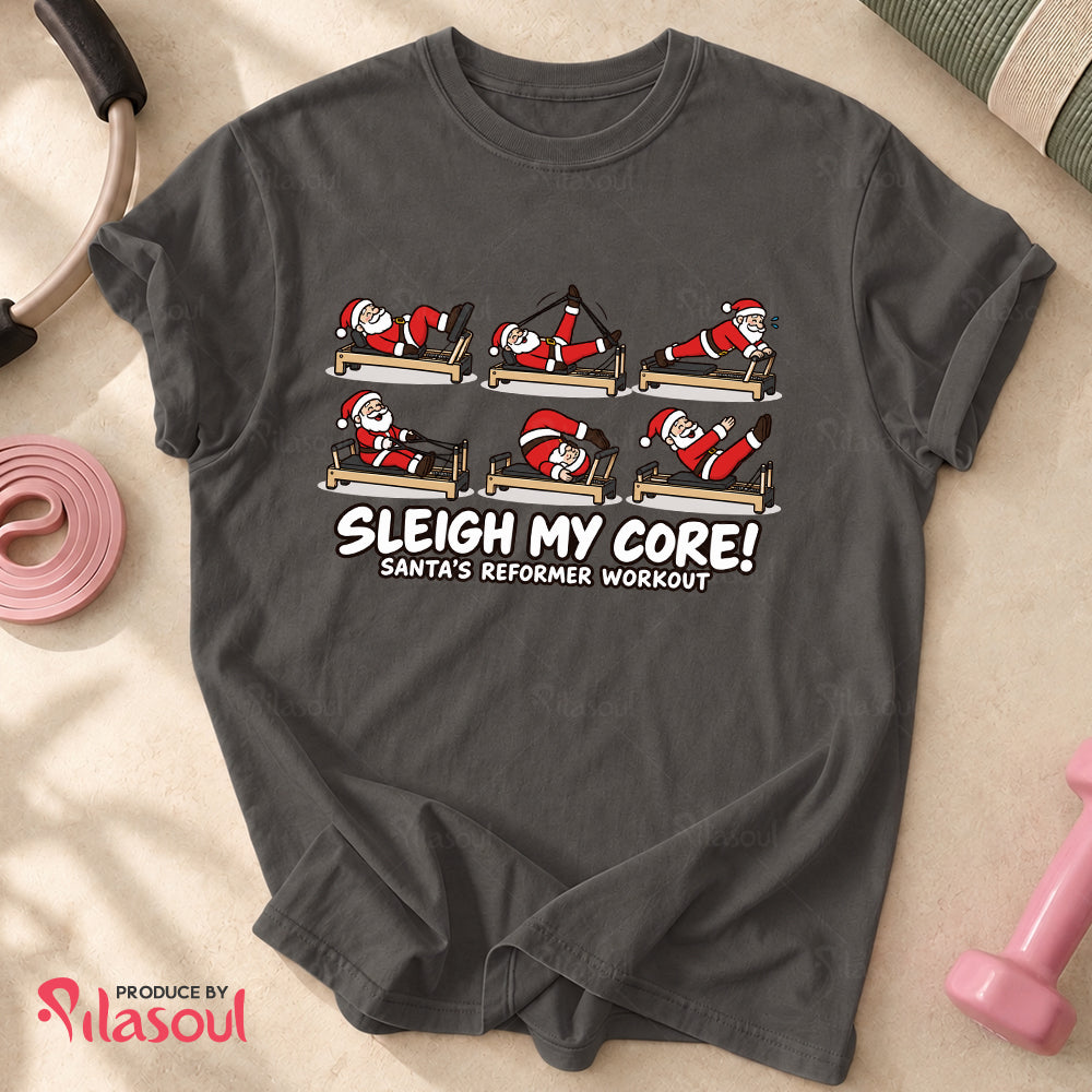 Santa Pilates T-Shirt