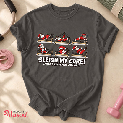 Santa Pilates T-Shirt