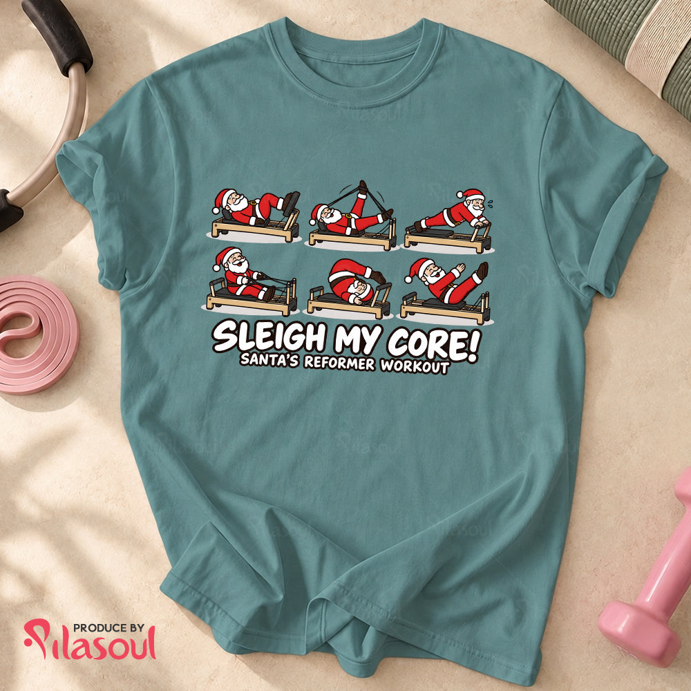 Santa Pilates T-Shirt