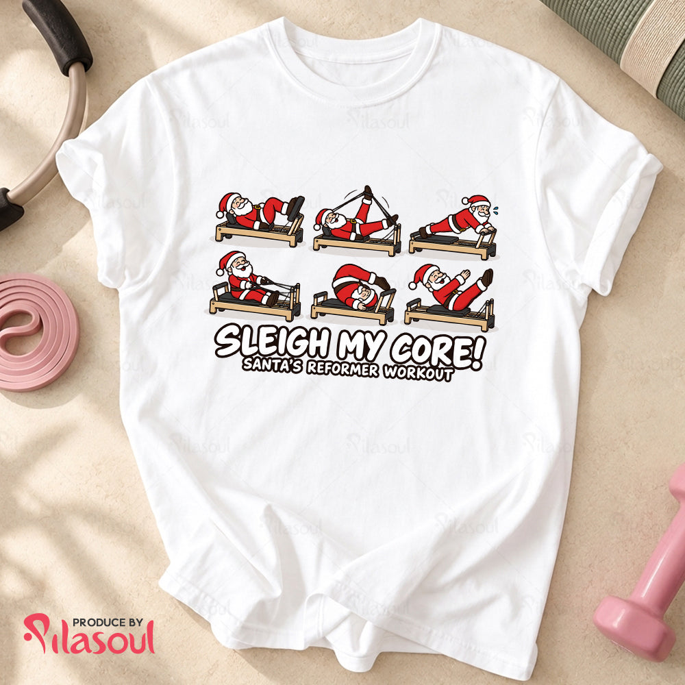 Santa Pilates T-Shirt