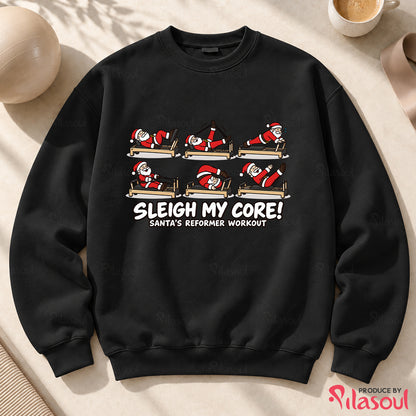 Santa Pilates Sweatshirt
