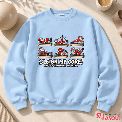 Santa Pilates Sweatshirt