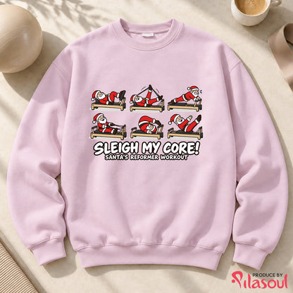 Santa Pilates Sweatshirt