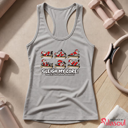 Santa Pilates Tank Top