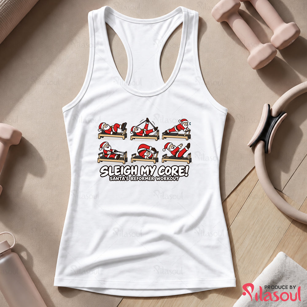 Santa Pilates Tank Top