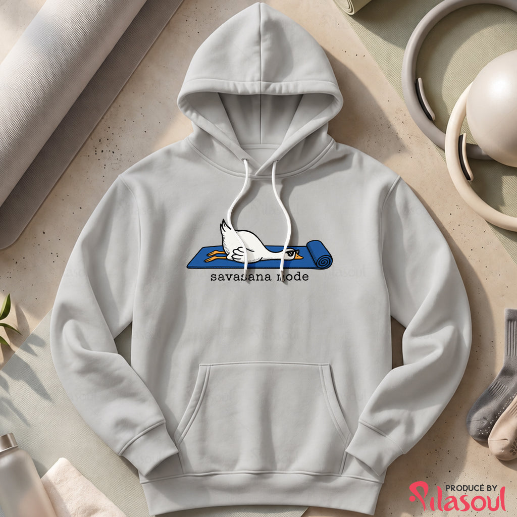 Savasana Mode Hoodies