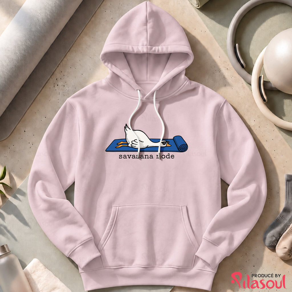 Savasana Mode Hoodies