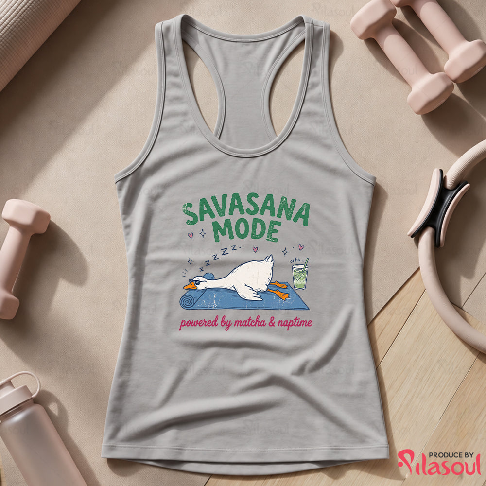 Savasana & Sip Matcha Tank