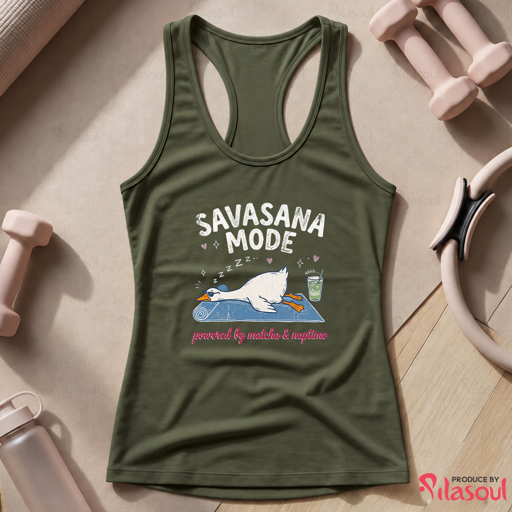 Savasana & Sip Matcha Tank
