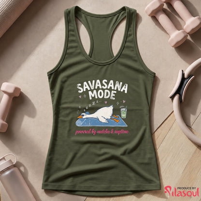 Savasana & Sip Matcha Tank
