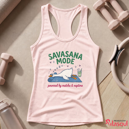 Savasana & Sip Matcha Tank