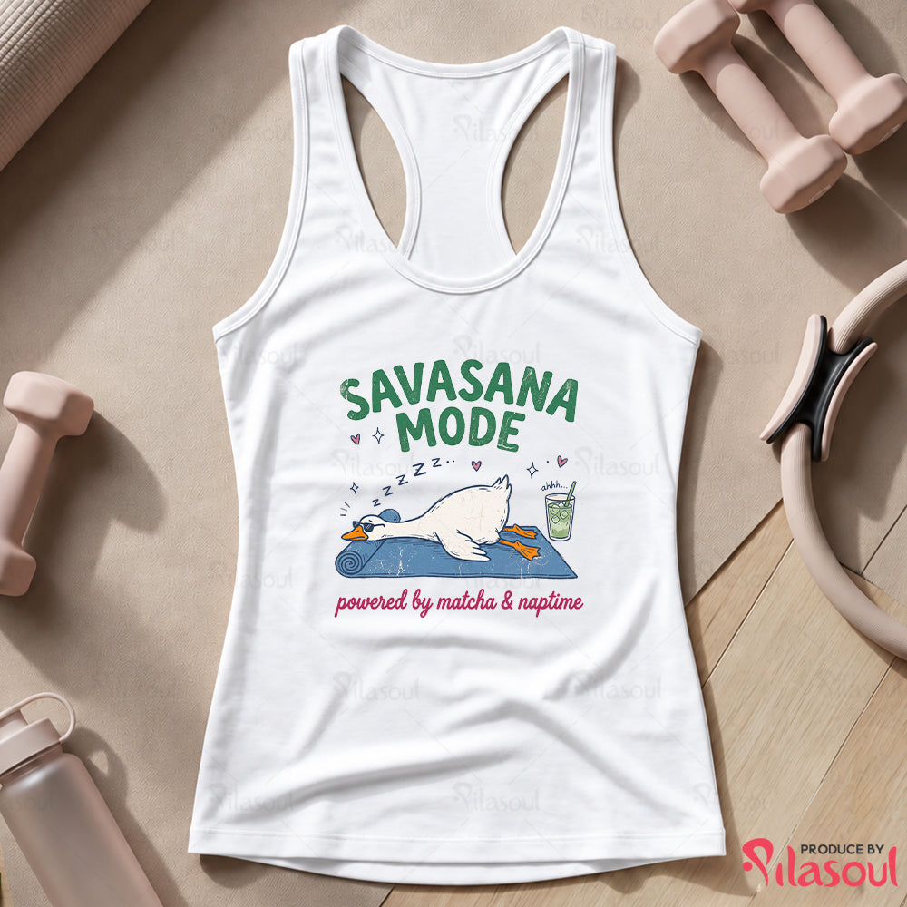 Savasana & Sip Matcha Tank