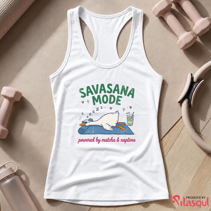 Savasana & Sip Matcha Tank