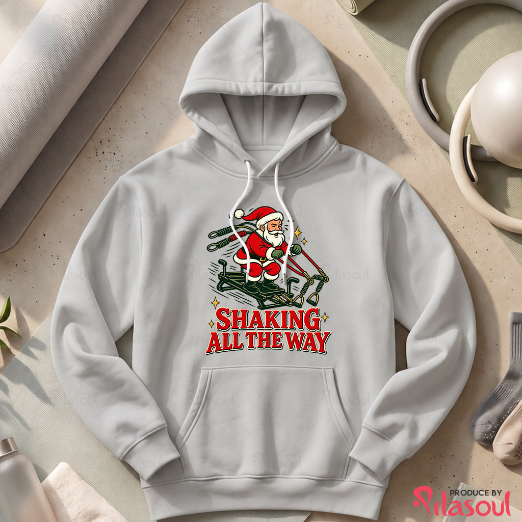 Shaking All The Way Hoodies