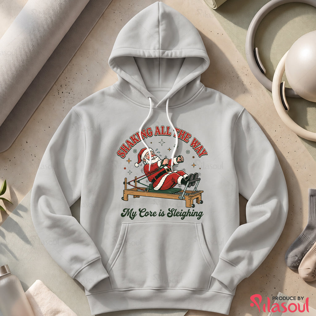 Shaking All The Way Hoodies