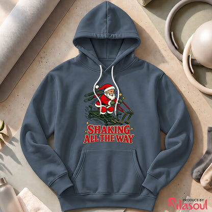 Shaking All The Way Hoodies