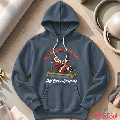 Shaking All The Way Hoodies