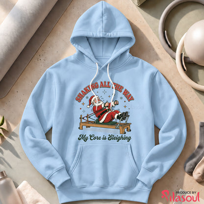 Shaking All The Way Hoodies