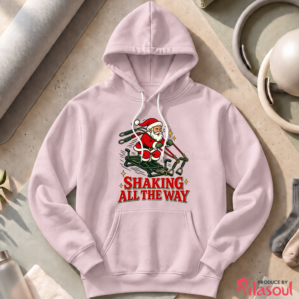 Shaking All The Way Hoodies