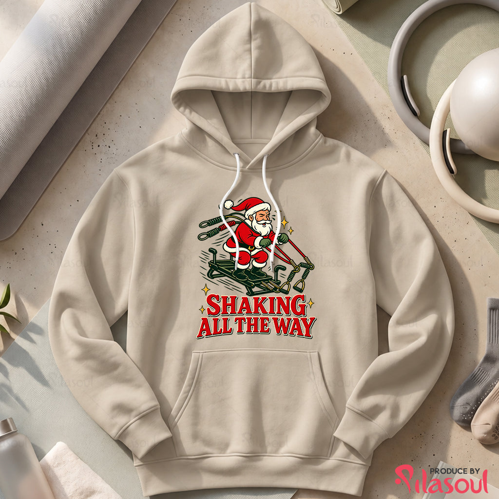 Shaking All The Way Hoodies