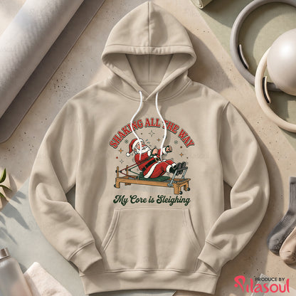 Shaking All The Way Hoodies