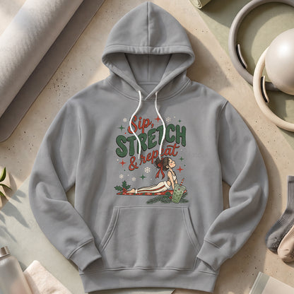 Sip, Stretch & Repeat Hoodies