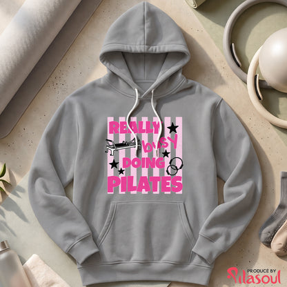 Really Busy Doing Pilates Hoodies