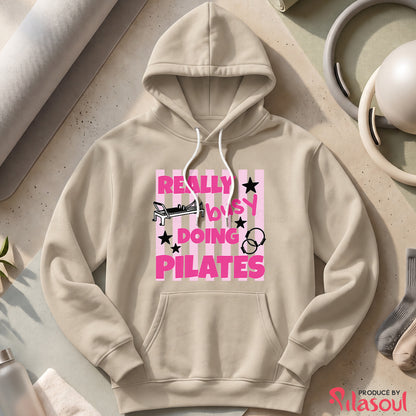 Really Busy Doing Pilates Hoodies