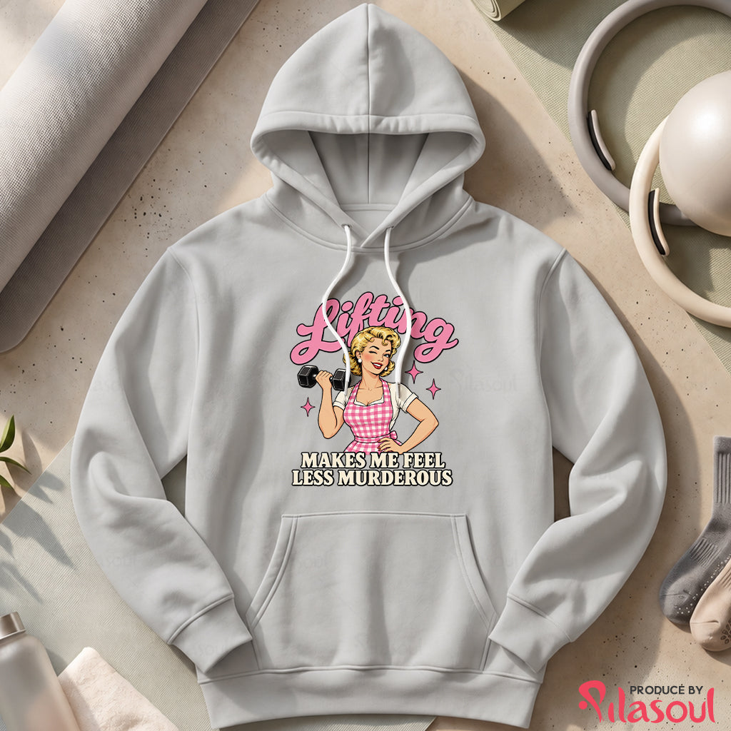 Lifting Less Murderous Hoodies