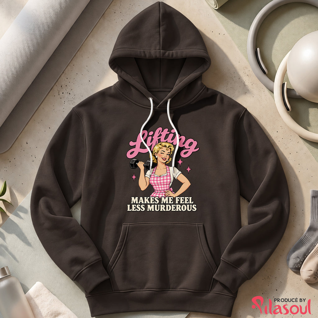 Lifting Less Murderous Hoodies