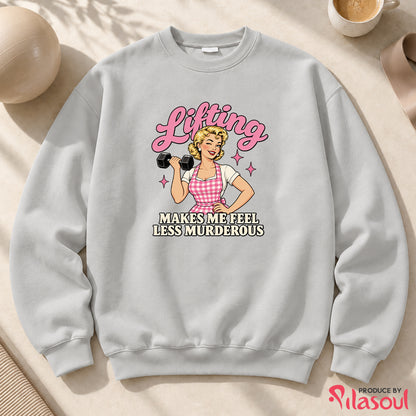 Lifting Less Murderous Sweatshirt