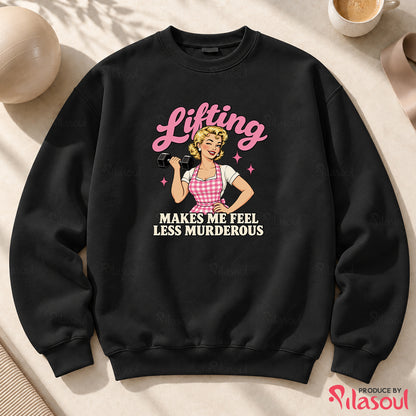 Lifting Less Murderous Sweatshirt