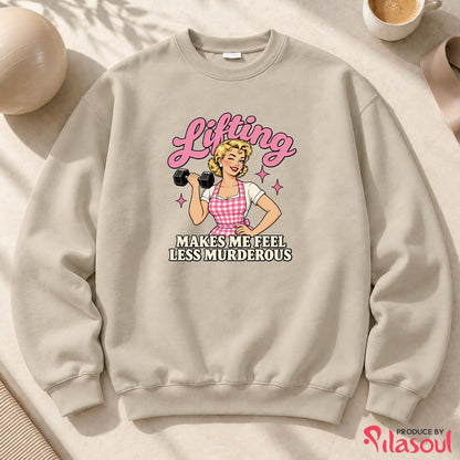 Lifting Less Murderous Sweatshirt