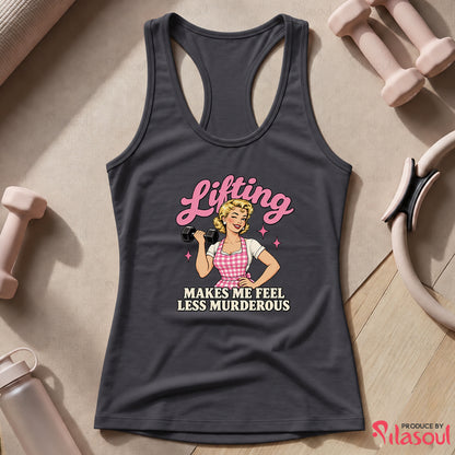 Lifting Less Murderous Tank Top