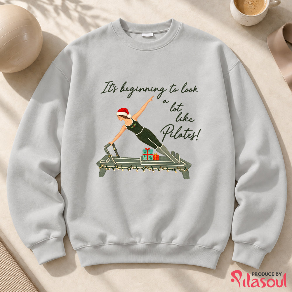 It's beginning to look a lot like Pilates Sweatshirt