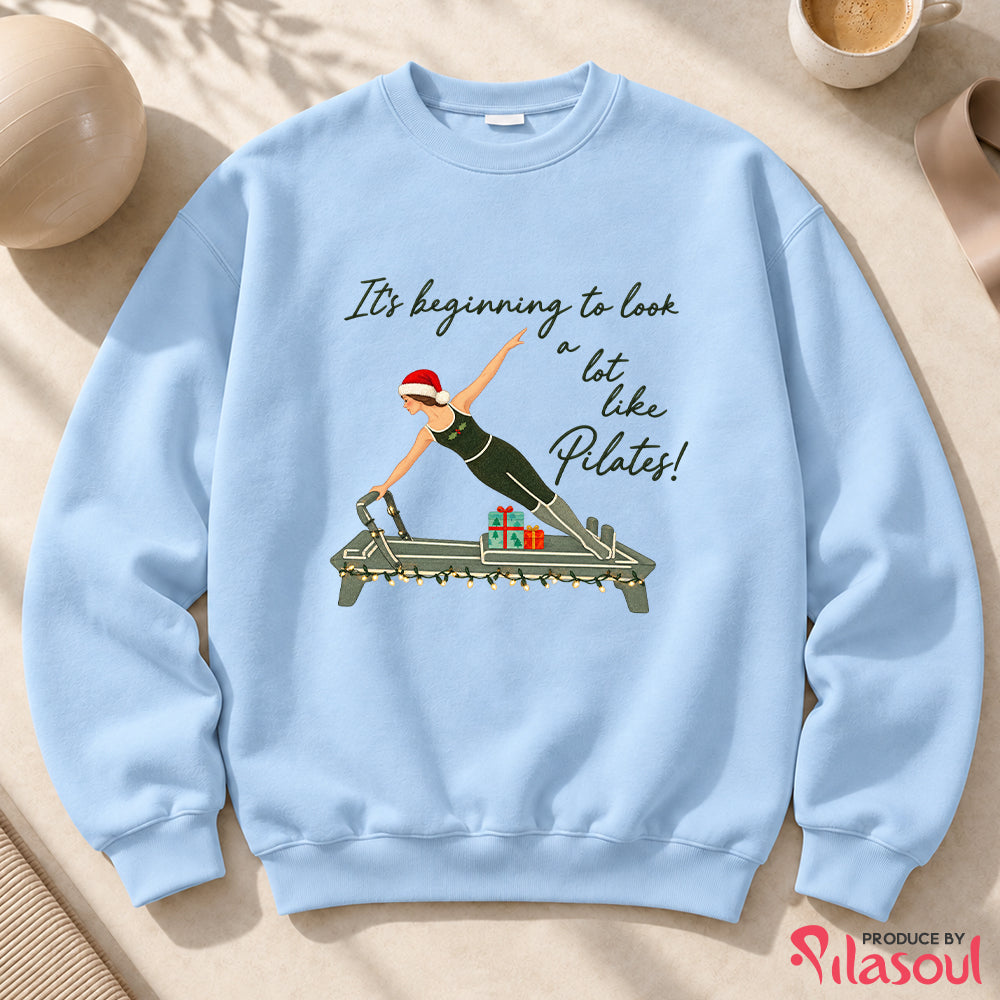 It's beginning to look a lot like Pilates Sweatshirt