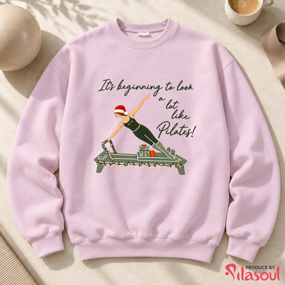 It's beginning to look a lot like Pilates Sweatshirt