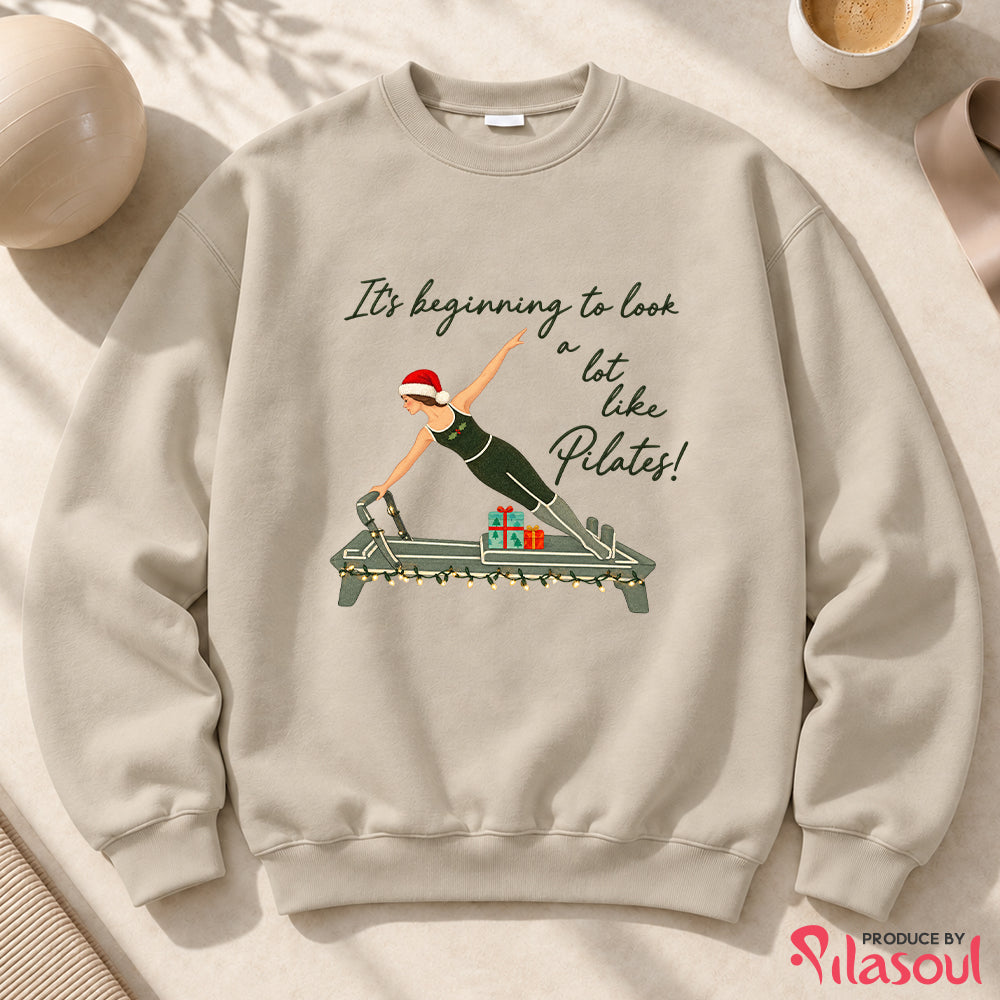 It's beginning to look a lot like Pilates Sweatshirt