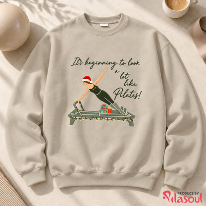 It's beginning to look a lot like Pilates Sweatshirt