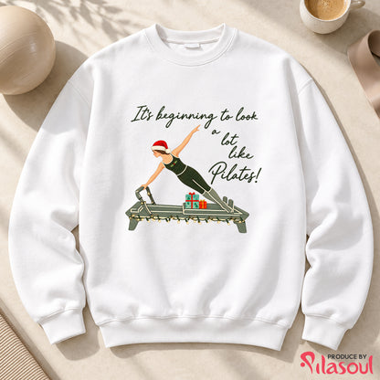 It's beginning to look a lot like Pilates Sweatshirt