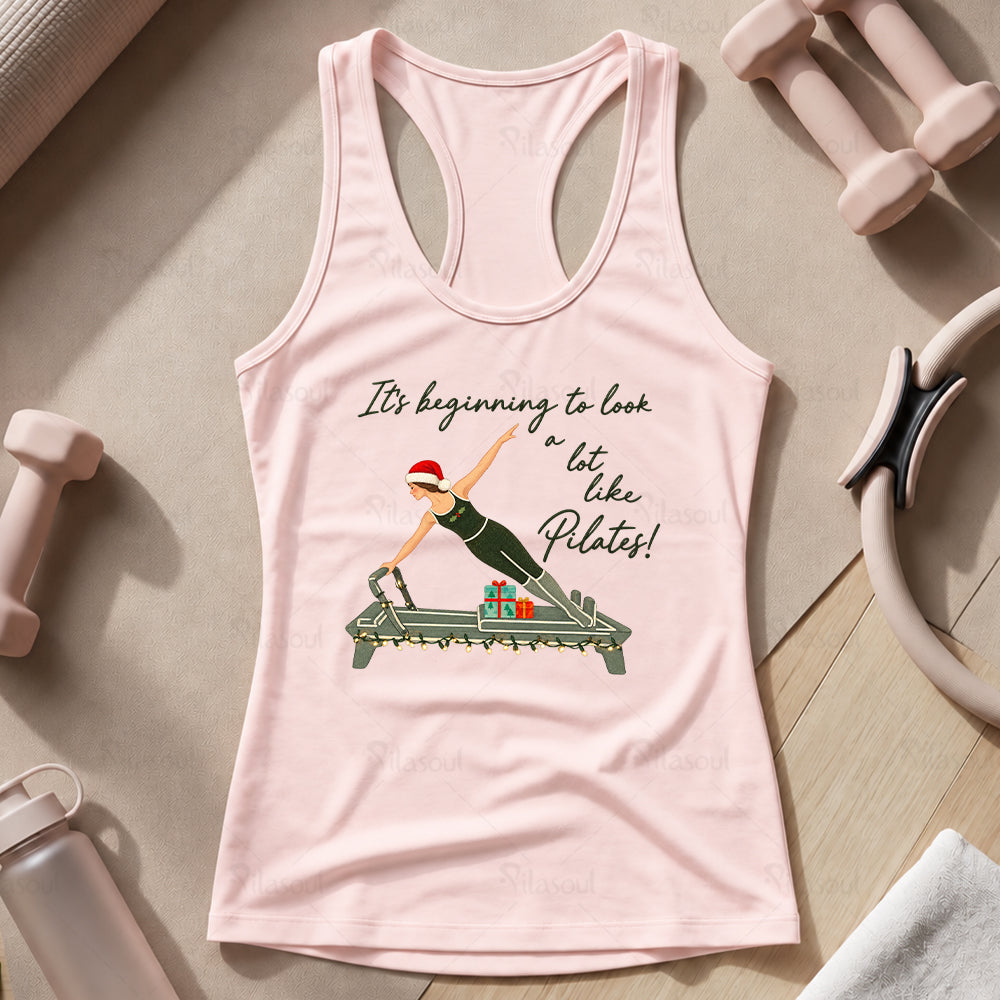 It's beginning to look a lot like Pilates Tank Top