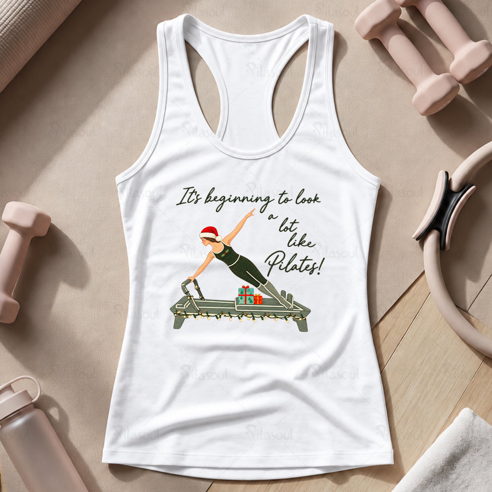 It's beginning to look a lot like Pilates Tank Top