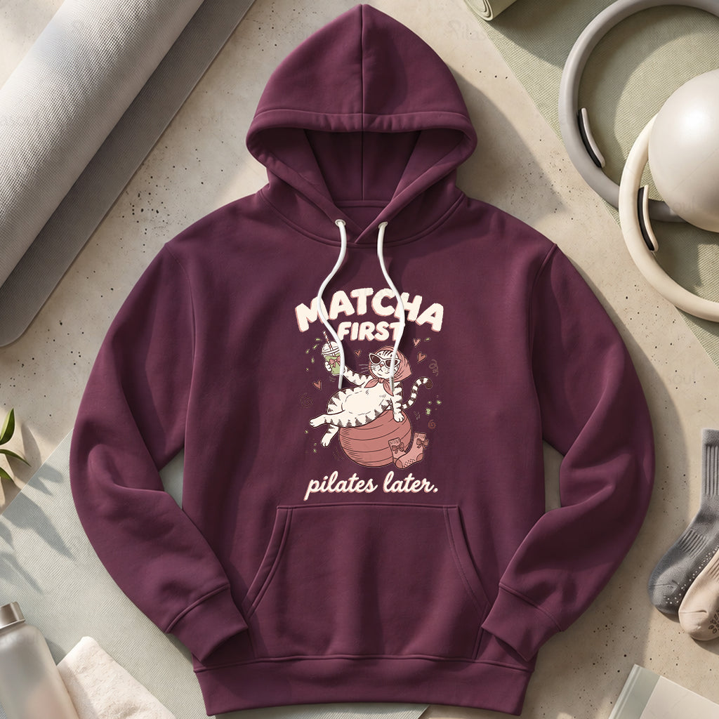 Matcha Fist - Pilates Lates Hoodies