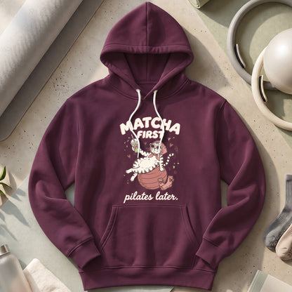 Matcha Fist - Pilates Lates Hoodies